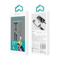 Devia kabel uniwersalna smycz 2w1 PD USB-C - Lightning 1,2 m 27W czarny