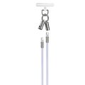Devia kabel uniwersalna smycz 2w1 PD USB-C - USB-C 1,2 m 60W lawendowy