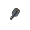 Devia ładowarka samochodowa Extreme Metal PD QC 116W 1x USB 2x USB-C czarna