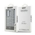 DKNY nakładka do Samsung Galaxy Z Fold6 DK000226 brązowa Repeat Pattern Bottom Stripe