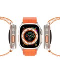 DUX DUCIS pasek GS nylonowy do Apple Watch 42 / 44 / 45 / 49 mm pomaraczowy