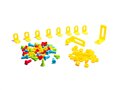Edukacyjne Klocki puzzle z wkrętarką w walizce 181 elementów