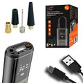 Elektryczna pompka rowerowa/samochodowa kompresor LCD 2x2000mAh micro-USB LTC