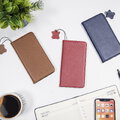 Etui skórzane Smart Pro do Xiaomi Redmi 14C 4G/ 14C 5G / Redmi A4 / POCO C75 granatowe