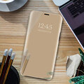 Etui Smart Clear View do Samsung Galaxy A15 4G / A15 5G złote