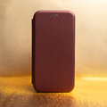 Etui Smart Diva do Xiaomi Redmi Note 13 Pro 5G (global) burgundowe