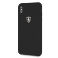 FERRARI iPhone XS Max FEOSIHCI65BK czarne hard case Silicone Off Track
