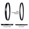 Filtr UV K&F Concept Nano-C HMC UV - 55 mm