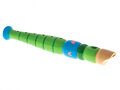 Drewniany flet szkolny instrument do grania kolorowy 20 cm