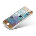 Folia ochronna Tempered Glass ze szkła hartowanego do iPhone 5 złota