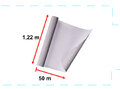 Folia rolka samoprzylepna okleina tapeta dąb srebrno-szary 1,22x50m