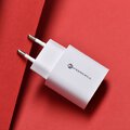 Forcell adowarka Sieciowa - 3A 30W z dwoma portami: USB typ C i USB A z adowaniem PD i QC 4.0