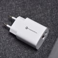 Forcell adowarka Sieciowa - 3A 30W z dwoma portami: USB typ C i USB A z adowaniem PD i QC 4.0