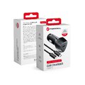 FORCELL CARBON adowarka samochodowa Typ C 3.0 PD20W CC50-1C  (Total 20W) + kabel do Apple Lightning 8-pin PD20W