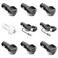 FORCELL CARBON ładowarka samochodowa USB QC 3.0 18W + kabel do Typ C 3.0 PD20W CC50-1AC czarny (Total 38W)