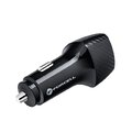 FORCELL CARBON ładowarka samochodowa USB QC 3.0 18W + USB QC 3.0 18W CC50-2A36W czarny (Total 36W)