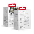 FORCELL F-AUDIO suchawki bezprzewodowe / bluetooth stereo TWS Master PRO biae