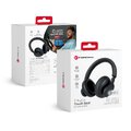 FORCELL F-AUDIO suchawki bezprzewodowe nagowne ANC Touch Beat czarne