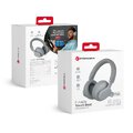 FORCELL F-AUDIO suchawki bezprzewodowe nagowne ANC Touch Beat szare