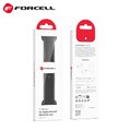 FORCELL F-DESIGN FA01 pasek do APPLE Watch 38 / 40 / 41 mm czarny