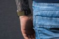 FORCELL F-DESIGN FA02 pasek magnetyczny nylonowy do APPLE Watch 42 / 44 / 45 / 49 mm ciemny oliwkowy