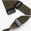 FORCELL F-DESIGN FA02 pasek magnetyczny nylonowy do APPLE Watch 42 / 44 / 45 / 49 mm ciemny oliwkowy