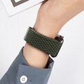FORCELL F-DESIGN FA02 pasek magnetyczny nylonowy do APPLE Watch 42 / 44 / 45 / 49 mm ciemny oliwkowy