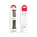FORCELL F-DESIGN FA02 pasek magnetyczny nylonowy do APPLE Watch 42 / 44 / 45 / 49 mm ciemny oliwkowy