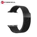 FORCELL F-DESIGN FA03 pasek do APPLE Watch 38 / 40 / 41 mm czarny