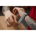 FORCELL F-DESIGN FA03 pasek do APPLE Watch 42 / 44 / 45 / 49 mm srebrny