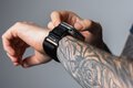 FORCELL F-DESIGN FA05 pasek nylonowy do APPLE Watch 38 / 40 / 41 mm czarny