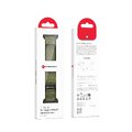FORCELL F-DESIGN FA05 pasek nylonowy do APPLE Watch 38 / 40 / 41 mm zielony