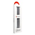 FORCELL F-DESIGN FA10 pasek do APPLE Watch 42 / 44 / 45 / 49 mm czarny