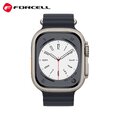 FORCELL F-DESIGN FA12 pasek do APPLE Watch 42 / 44 / 45 / 49 mm czarny