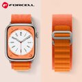 FORCELL F-DESIGN FA13 pasek / opaska do Apple Watch 42/44/45/49mm pomaraczowa