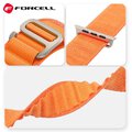 FORCELL F-DESIGN FA13 pasek / opaska do Apple Watch 42/44/45/49mm pomaraczowa