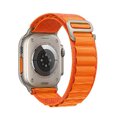 FORCELL F-DESIGN FA13 pasek / opaska do Apple Watch 42/44/45/49mm pomaraczowa