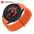 FORCELL F-DESIGN FS01 pasek / opaska do Samsung Watch 22mm pomaraczowy