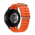 FORCELL F-DESIGN FS01 pasek / opaska do Samsung Watch 22mm pomaraczowy