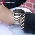 FORCELL F-DESIGN FS06 pasek / opaska do Samsung Watch 22mm srebrna