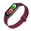 FORCELL F-DESIGN FX Mi Band 8 pasek / opaska do Xiaomi Mi Band 8 bordowy