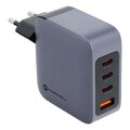Forcell F-Energy adowarka Sieciowa GaN - 100W z portami: 3x USB C i USB A z adowaniem PD i QC 4.0