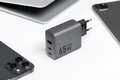 Forcell F-Energy adowarka Sieciowa GaN - 65W z portami: 2x USB C i USB A z adowaniem PD i QC 4.0