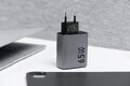 Forcell F-Energy adowarka Sieciowa GaN - 65W z portami: 2x USB C i USB A z adowaniem PD i QC 4.0