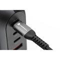 FORCELL F-ENERGY C257 kabel USB A do Lightning 2,4A 12W Cafule 1,2 m czarny