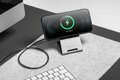 FORCELL F-ENERGY Flip Charge Qi2 15W ładowarka indukcyjna kompatybilna z MagSafe srebrny