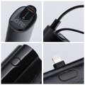 FORCELL F-ENERGY Power Plug F5K3 powerbank 5 000mAh z wbudowanym zczem do Lightning 8-PIN PD 20W czarny