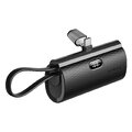 FORCELL F-ENERGY Power Plug F5K3 powerbank 5 000mAh z wbudowanym zczem Typ C PD 20W czarny