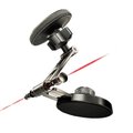 FORCELL F-Grip IronSecure uchwyt samochodowy do szyby/deski kompatybilny z MagSafe czarny