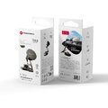 FORCELL F-Grip IronSecure uchwyt samochodowy do szyby/deski magnetyczny czarny